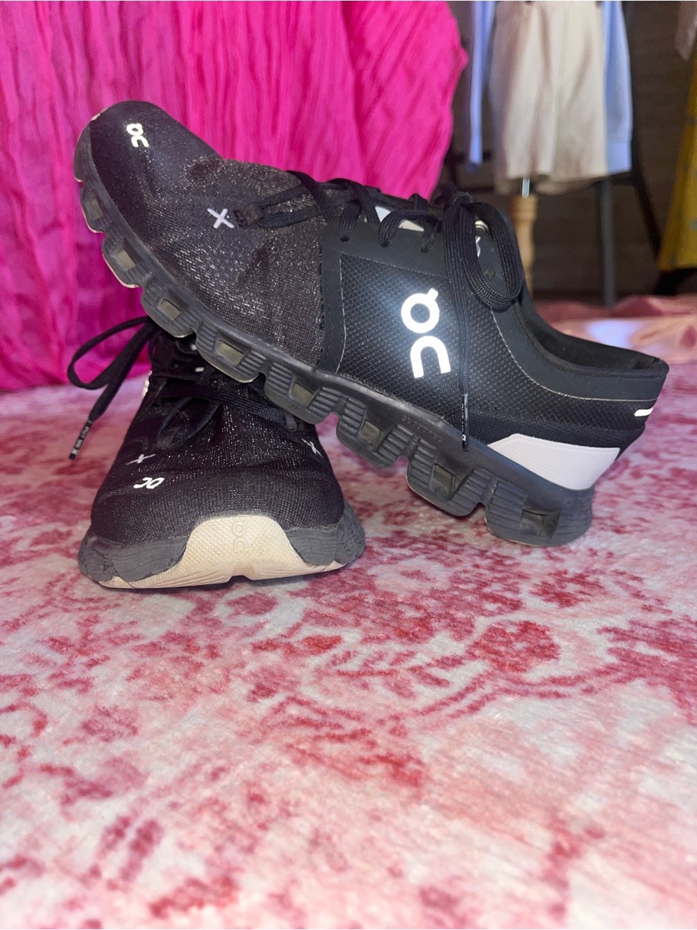 On Cloud Athletic Shoes for Women in Black - Picture 3 of 9